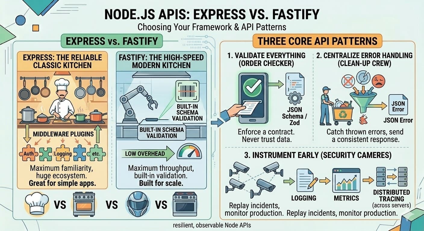 From Express to Fastify: Modern Node.js APIs at Scale
