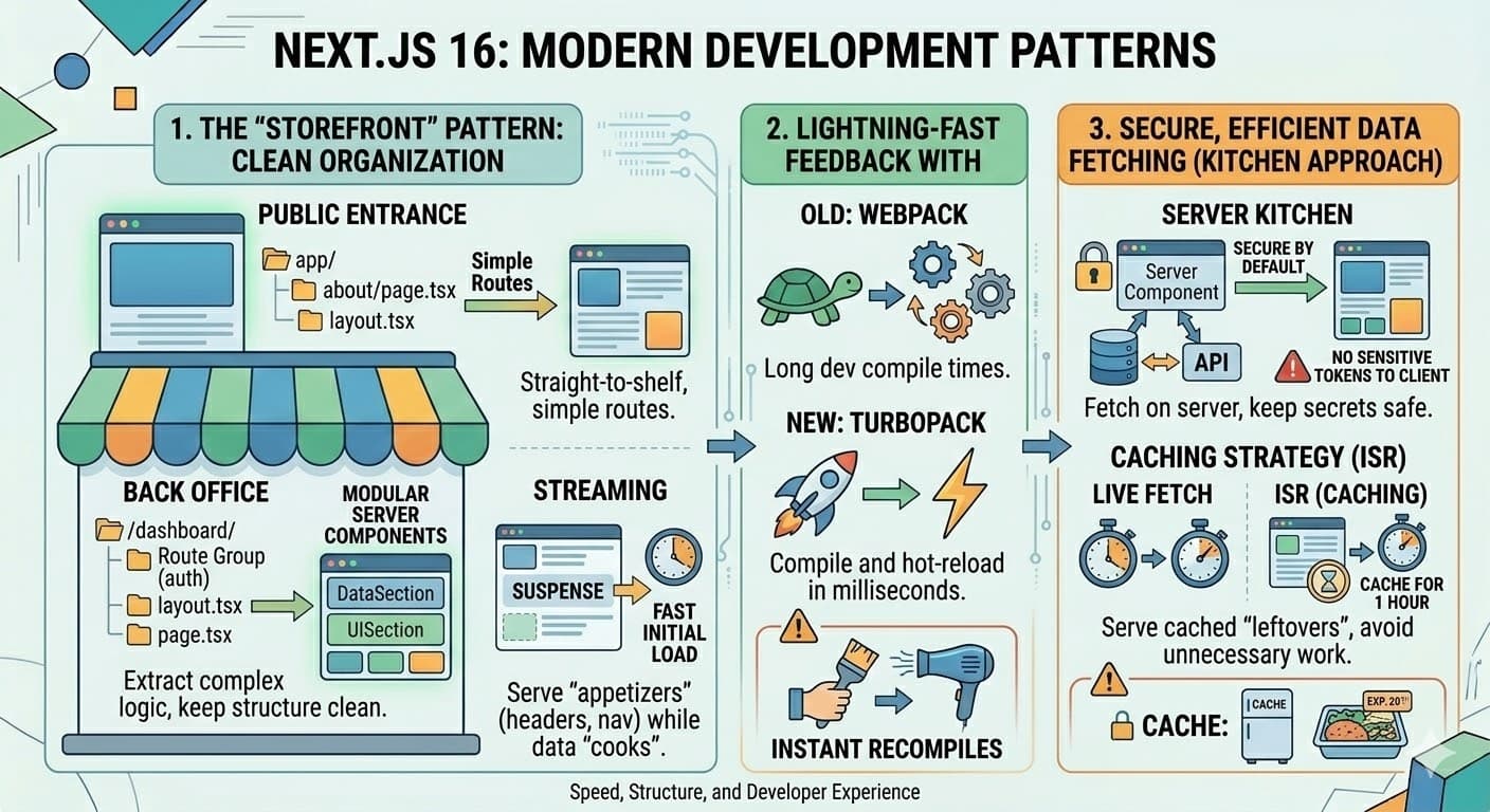 Next.js 16 Guide: App Router, Turbopack and Best Practices