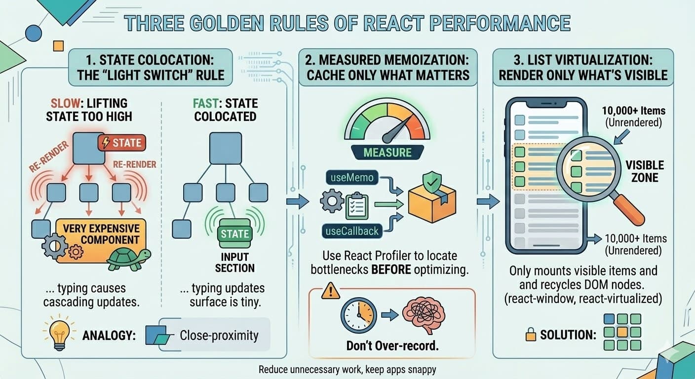 Building Performant React Apps: Patterns and Pitfalls