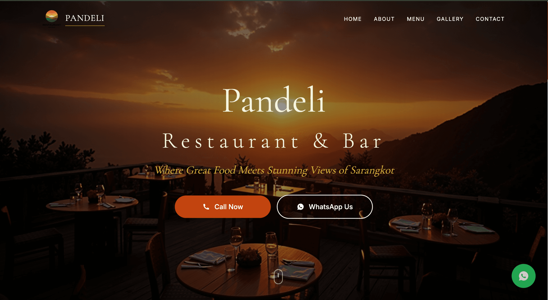 Hotel & Restaurant Website